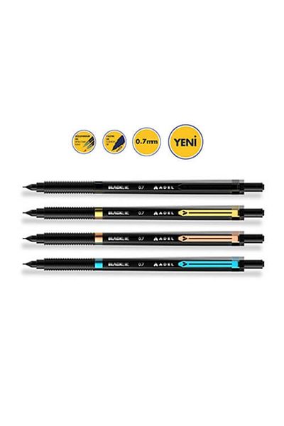 Adel Blackline Metal Pen 0.7mm 1 Piece