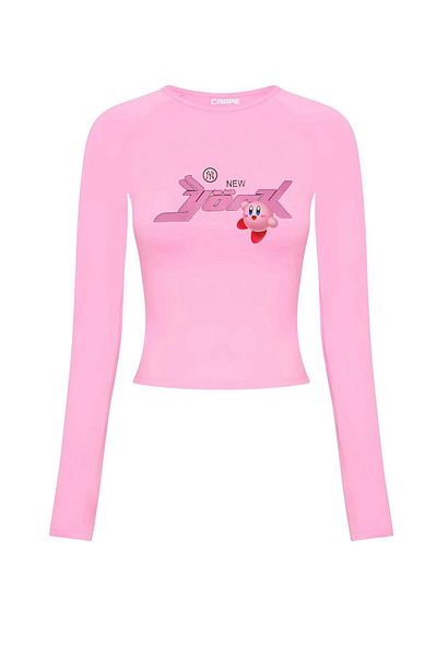 Carpe Μπλούζα Kirby σε όλο το μήκος