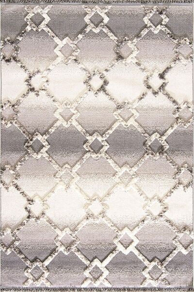 Halı Sepeti Enti Step 2203 Gri Hav Toz Vermez Yumuşak Dokulu Mutfak Koridor O...