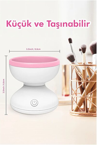 Genel Markalar Makyaj Fırçası  otomatik Yıkama Makinesi  USB Şarjlı, Pratik y...