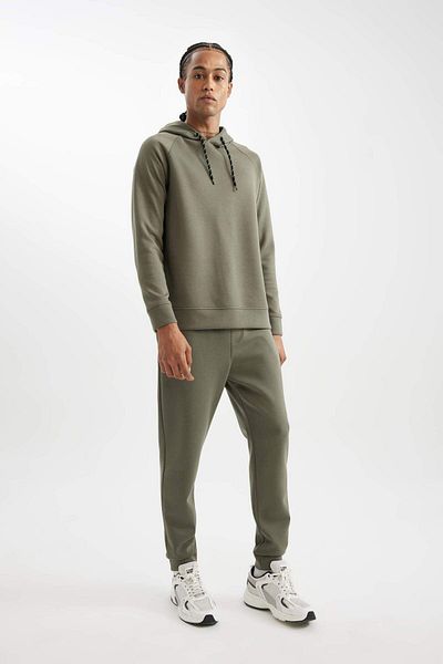 DeFacto Fit Sportsman Jogger Sweatpants Slim Fit Slim Fit Skuba Diving ύφασμα τυπικό πόδι