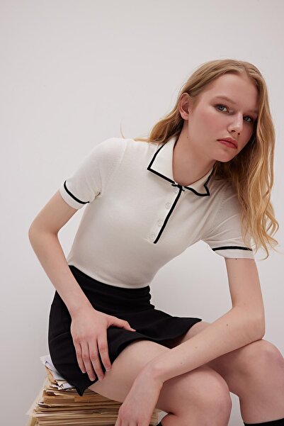 DeFacto Pulover montat cu gât polo C1498ax24sp