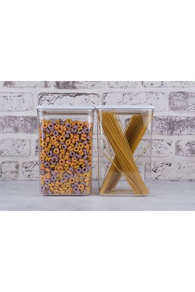 VİP AHMET Vp101 - 2*2900 ml Rectangular Storage Container