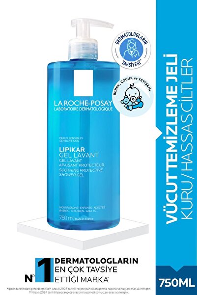 La Roche Posay Lipikar Gel Lavant 750 ml
