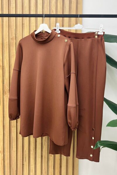 Ghisa Set pantaloni cu șnururi la umeri model 4257