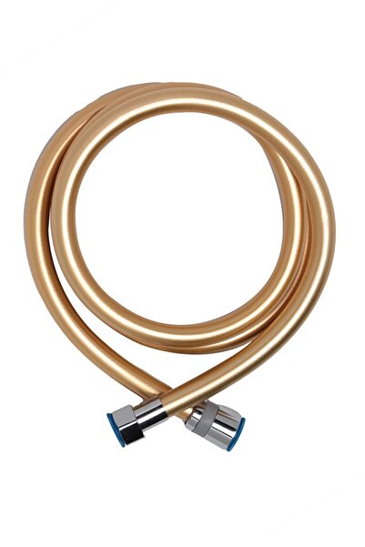 Yayke Renkli Silikon 1.sınıf Kaliteli Pvc Kaplama Duş Hortumu (gold)