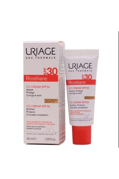 Uriage Roseliane CC Cream for Sensitive Skin with Redness Prone 40 ml