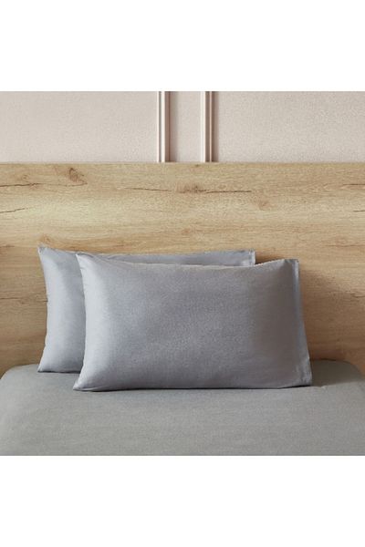 Home Box Essential 2-Piece BCI Cotton Pillow Cover Set - 50x75 cm