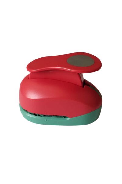 roco paper خرامة ورق دائرية - للبطاقات ومشاريع DIY، مصنوعة يدويًا بألوان مختلطة، 5.08 سم