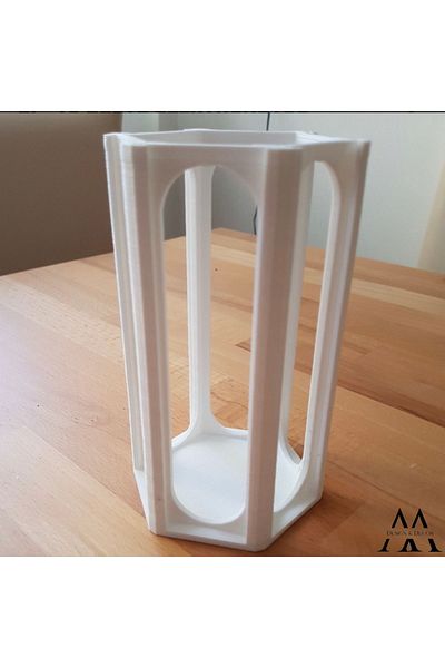 M Design Decor Στήριγμα κάψουλας συμβατό με Nespresso 15 cm Λευκό