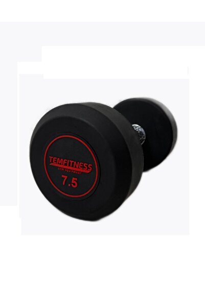TEMFITNESS Kauçuk Kaplı Olimpik Dambıl 7,5 Kg