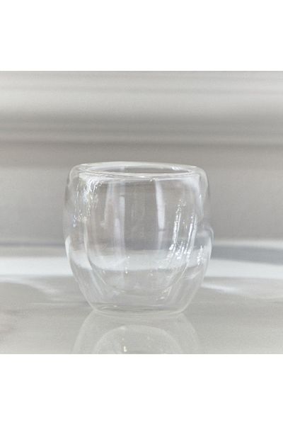 Home Box Sip Savor 4-Piece Double Wall Cup Set - 80 ml