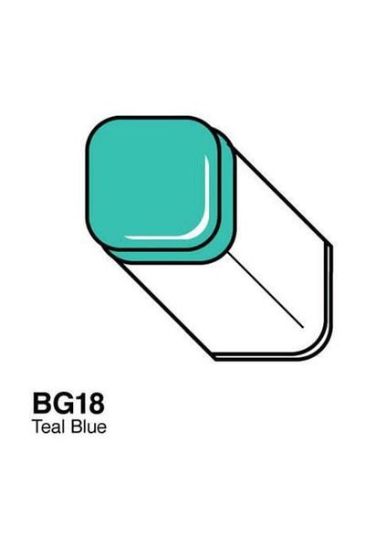 Copic Marker Pen Typ BG - 18 Teal Blue