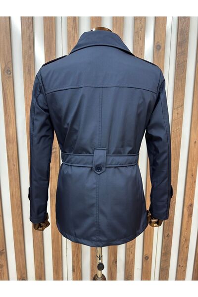 Costtum Men's Wear Водовідштовхувальний двобортний тренчкот Regular Fit