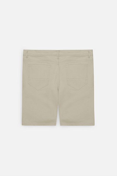 AC&Co / Altınyıldız Classics Ανδρικό σορτς σε μπεζ Slim Fit με πλαϊνές τσέπες Seersucker σχέδιο