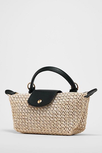 ALTUDA Straw Mini Women's Shoulder Bag - Tiny