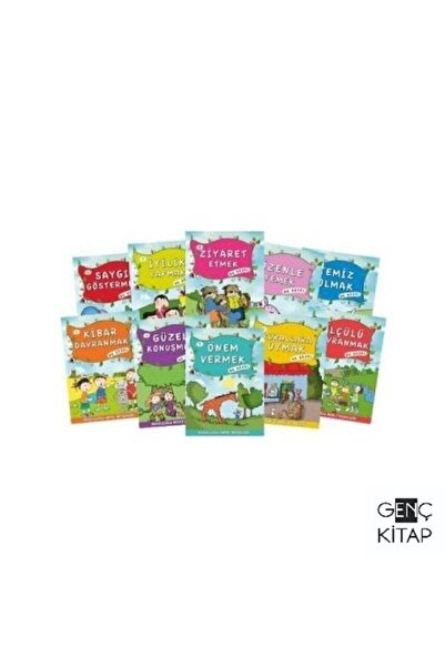 Timaş Çocuk Masallarla Görgü Kuralları 10 Kitap Set Değerler Eğitimi