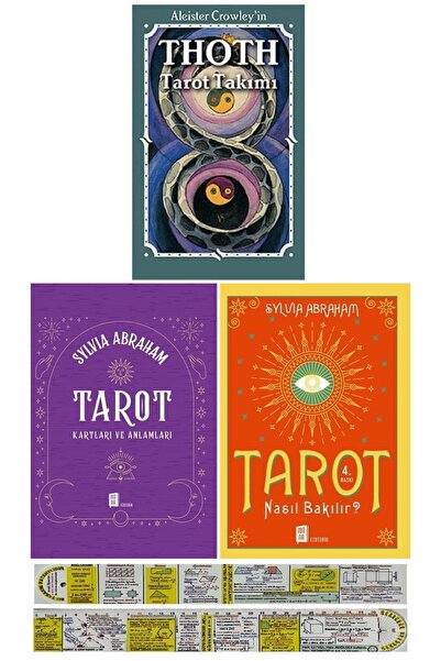 Mona Kitap Thoth Tarot Takımı + Tarot Kartları ve Anlamları + Tarot Nasıl Bak...