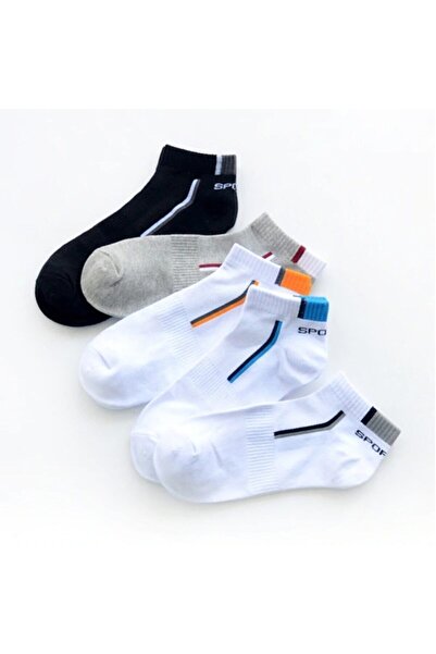 BGK Șosete unisex, ghete sport, 5 piese, colorate