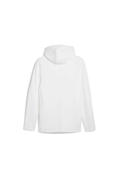 Puma Ανδρικό μπουφάν με κουκούλα Evostripe - Full-Zip, Casual White 68170002