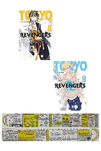 Gerekli Şeyler Yayıncılık Tokyo Revengers 8-9. Ciltler Manga Seti + Matematik...