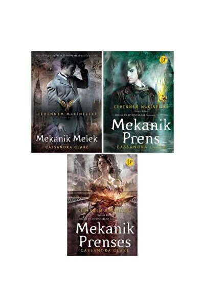 Artemis Yayınları Cehennem Makineleri 3 Kitap Set / Mekanik Melek - Mekanik Prens - Mekanik Prenses / Cassandra Clare