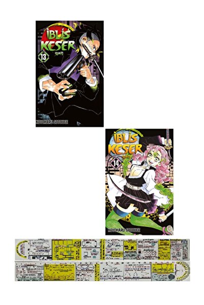 Gerekli Şeyler Yayıncılık İblis Keser 13-14. Ciltler Manga Seti + Mat. Öğrete...