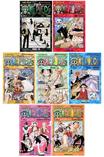 Gerekli Şeyler Yayıncılık One Piece 6-7-8-9-10-11-12. Ciltler Manga Seti