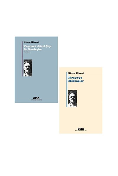 Yapı Kredi Yayınları Nazım Hikmet 2 Kitap Set / Yaşamak Güzel Şey Be Kardeşim...