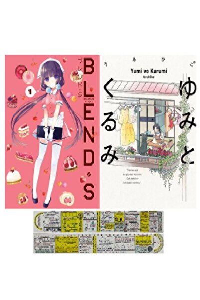 Kayıp Kıta Yayınları Blend S 1. Cilt + Yumi ve Kurumi 2'li Manga Seti + Matem...