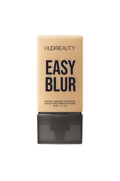 Huda Beauty كريم أساس رفيع 240N - كريم أساس البخاخة الطبيعي Easy Blur، توستيد كوزونوت 30 مل، بينكست كوزماتيكس