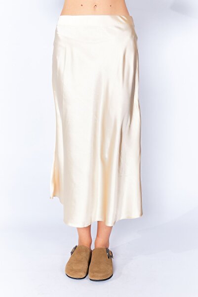 EDITION Спідниця з атласу з візерунком каменю - Ek100298936-8936