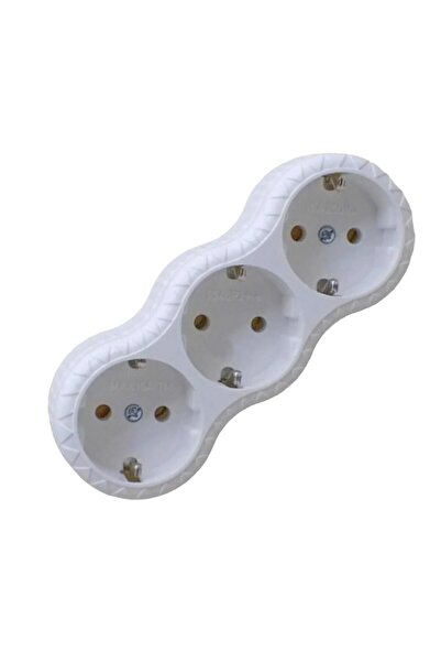 GLASWEN Nilüfer 3 قطع مؤرضة متعددة المجموعات مقبس تكرار ثلاثي التوصيل