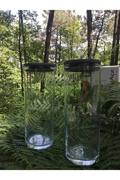 Paşabahçe 43756 Model Storage Container - 2 Piece Jar 1230cc