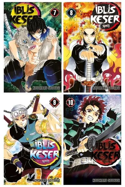 Gerekli Şeyler Yayıncılık İblis Keser 7-8-9-10 manga seti