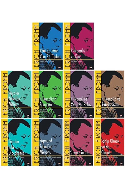 Say Yayınları Erich Fromm 10 Kitap Set-2