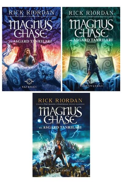 Alfa Yayınları Magnus Chase ve Asgard Tanrıları 3 Kitap Set - Rick Riordan