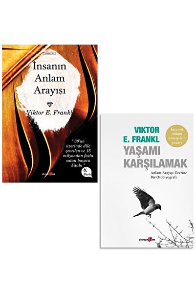 Say Yayınları Viktor E. Frankl 2 Kitap Set / Insanın Anlam Arayışı + Yaşamı K...