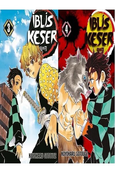 Gerekli Şeyler Yayıncılık Iblis Keser 3 Ve 4 Cilt Manga Set