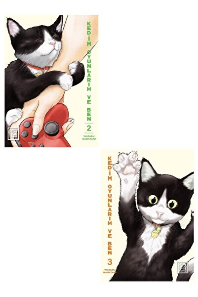 Alfa Yayınları Kedim Oyunlarım ve Ben 2-3. Ciltler Manga Seti