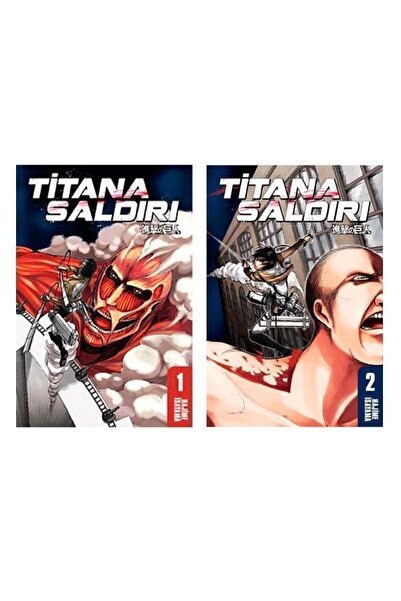 Gerekli Şeyler Titana Saldırı 1 - 2 (2 Kitap Set)