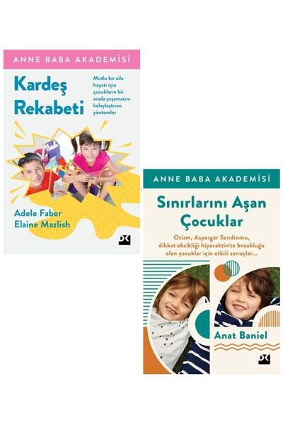 Doğan Kitap Anne Baba Akademisi 2 Kitap Set / Kardeş Rekabeti + Sınırlarını A...