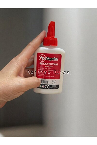 RENK YAPI RÜYASI JÜT İP YAPIŞTIRMAK İÇİN TUTKAL, AHŞAP TUTKALI, AĞAÇ TUTKALI YAPIŞTIRICI, SU BAZLI 100grm