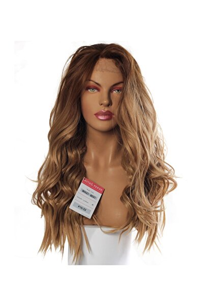 AYTUĞ PERUK Wh21-8031 / 10-22 - Uzun Sentetik Tül Peruk - Dalgalı Medikal Per...