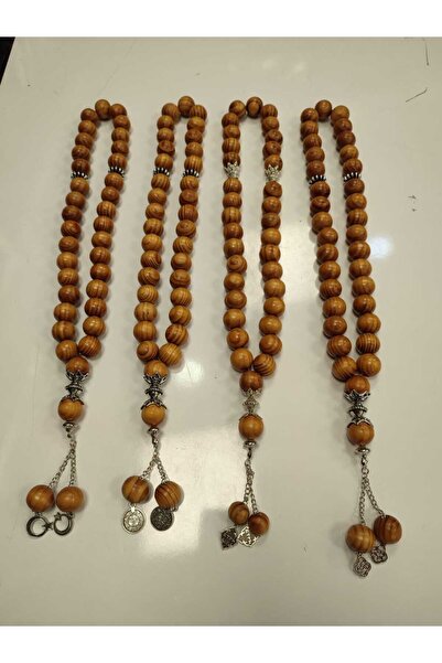 hüseyin ceran Pine Wood Huge 33 Rosary - Tree Rosary