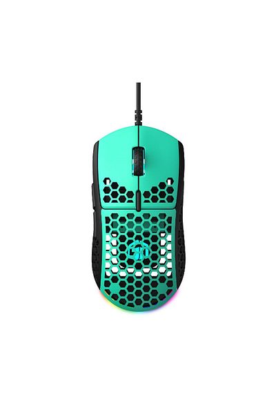 Gamertek GM16 Ultralight Precision Gaming Mouse - Mint
