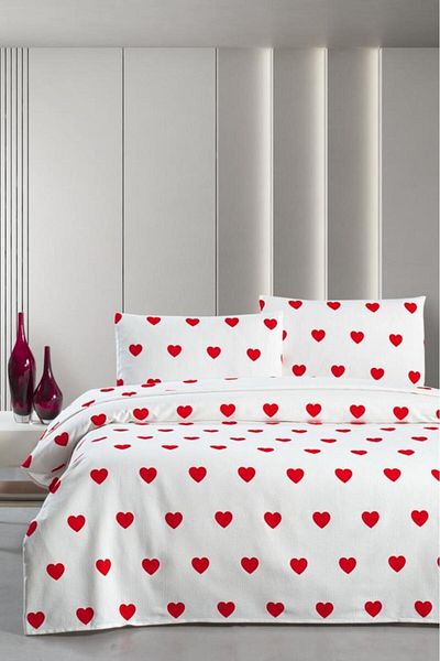 Mulberry Hamlet Single Elastic Pique Bedspread - 170x230