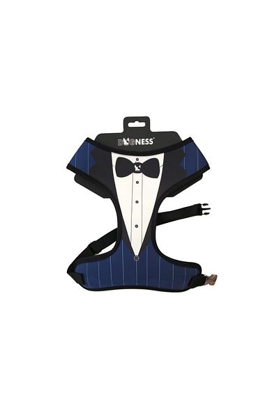 Dogness Tuxedo Navy Blue Chest Collar