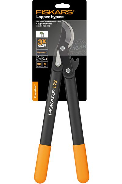 FiSKARS Powergear L72 (S) Bypass Branch Cutting Scissors - Head