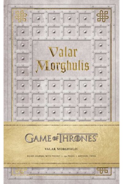 Simon Schuster مجلة فالار مورغوليس ذات الغلاف المقوى والمسطرة من لعبة العروش
